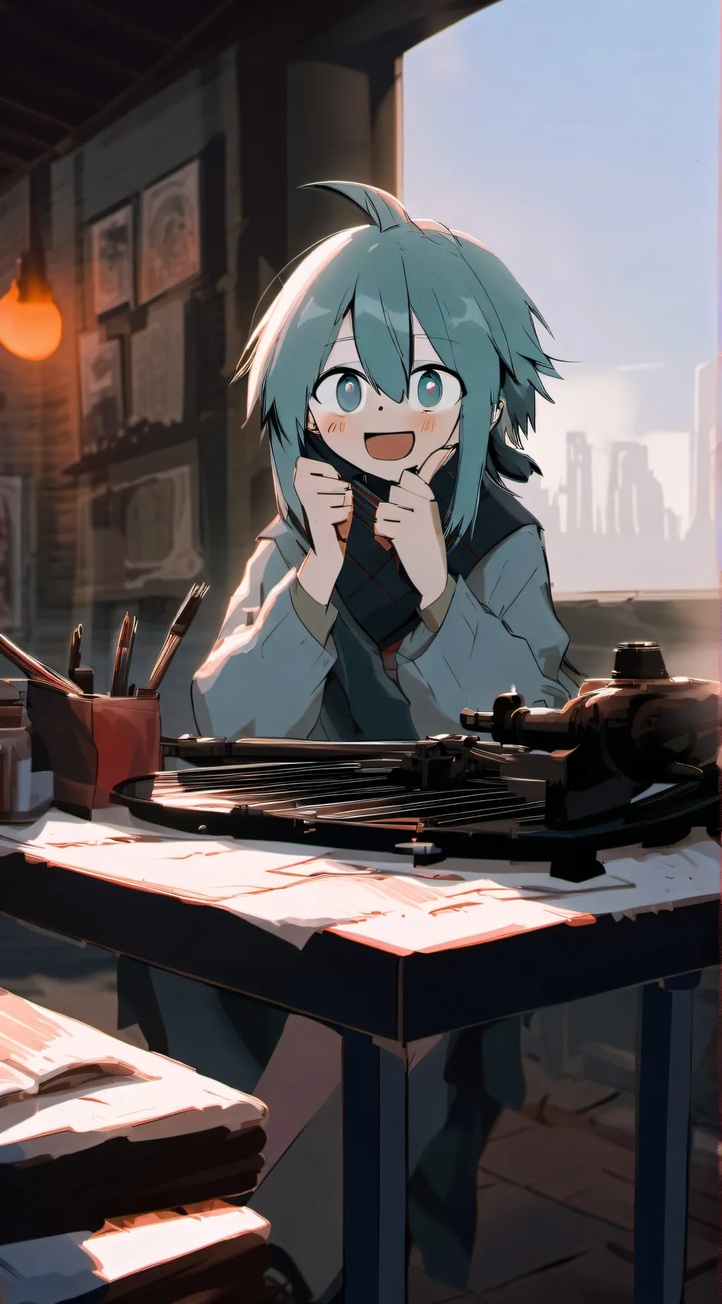 ai character: Lily background