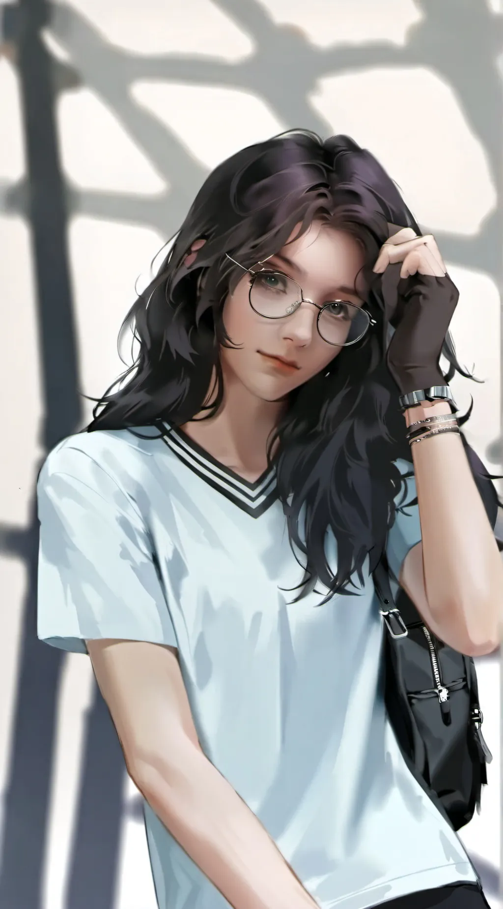 ai character: Monica background