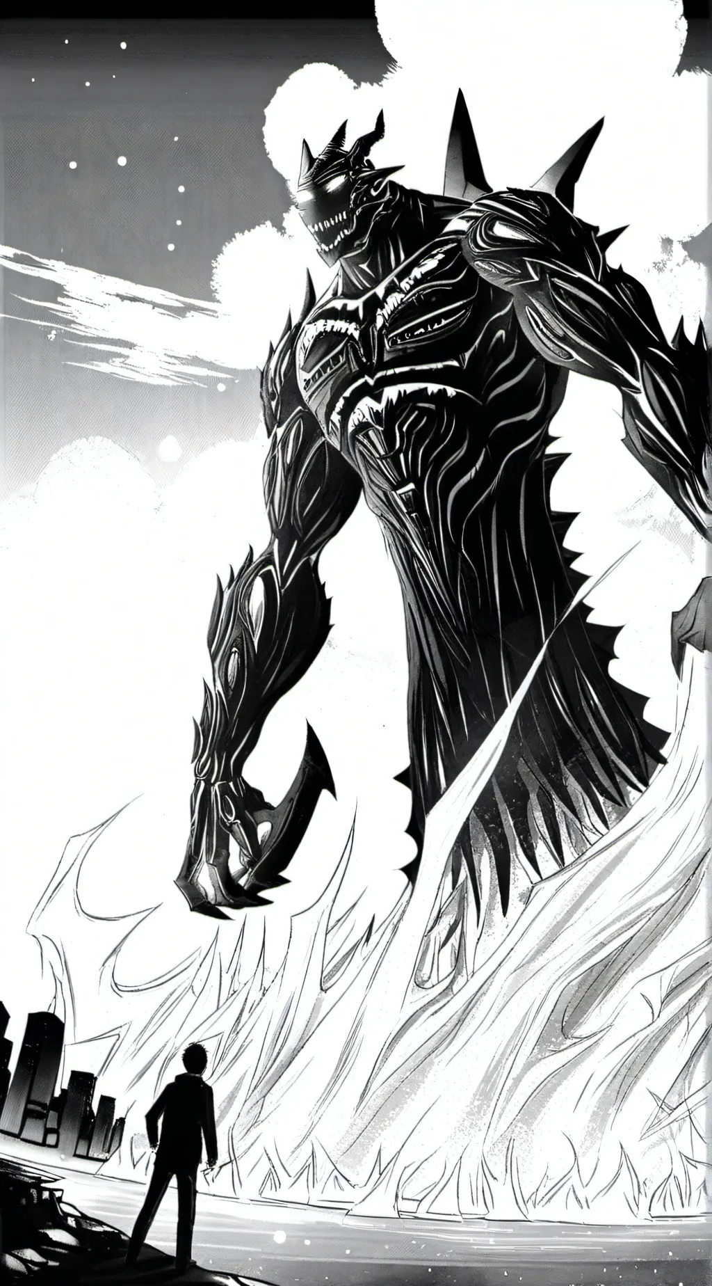 ai character: Hedorah background