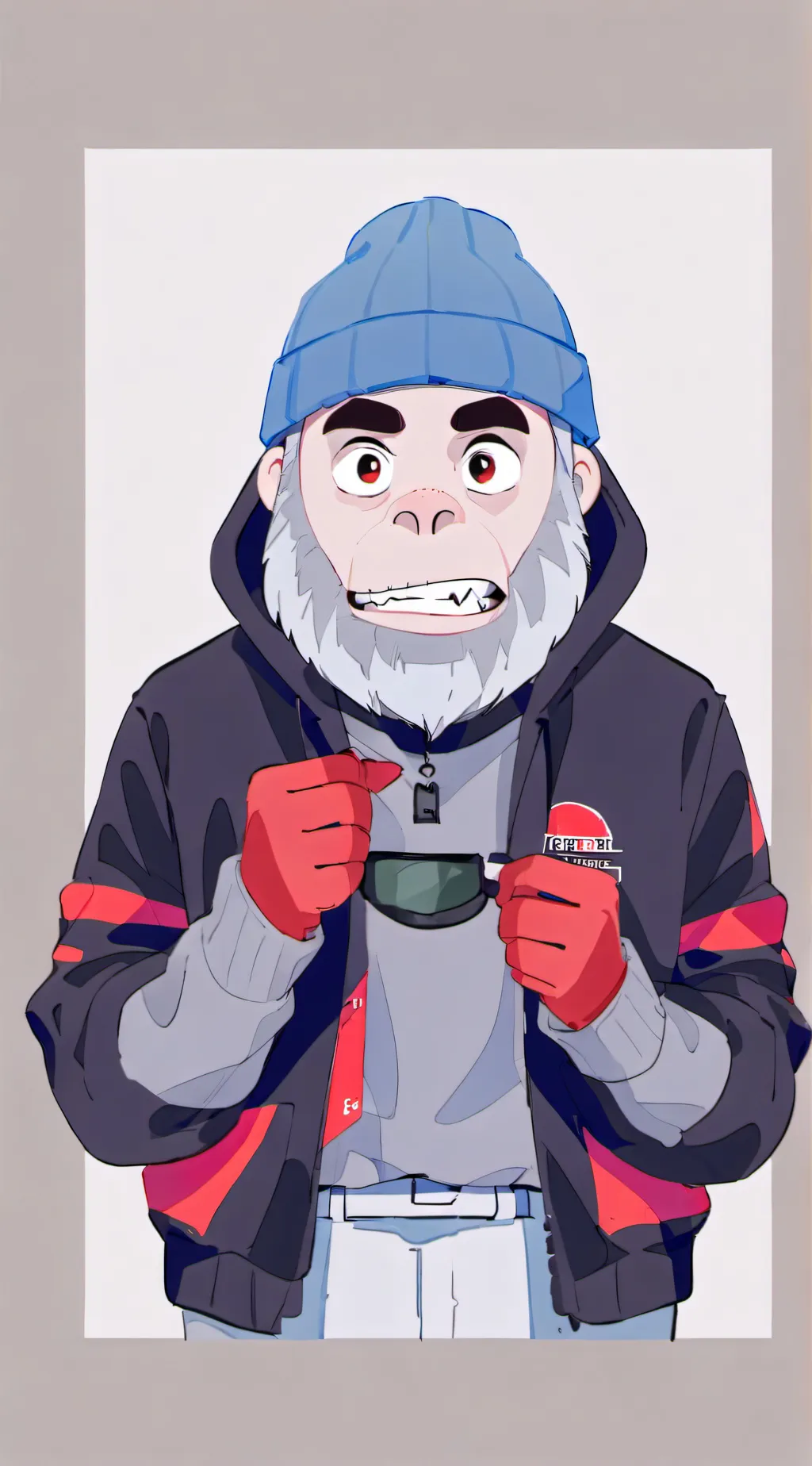 ai character: rain gt background