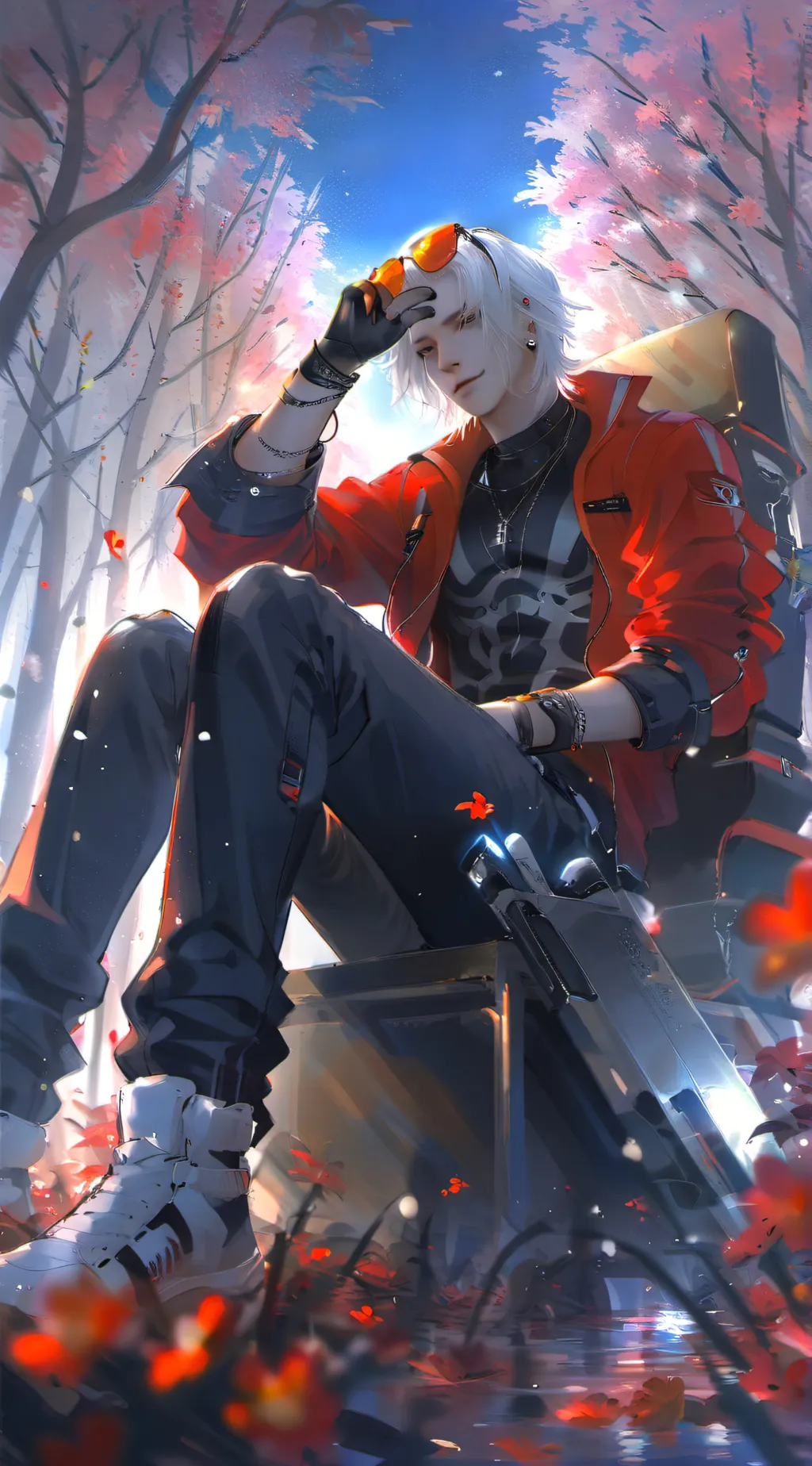 ai character: arron background