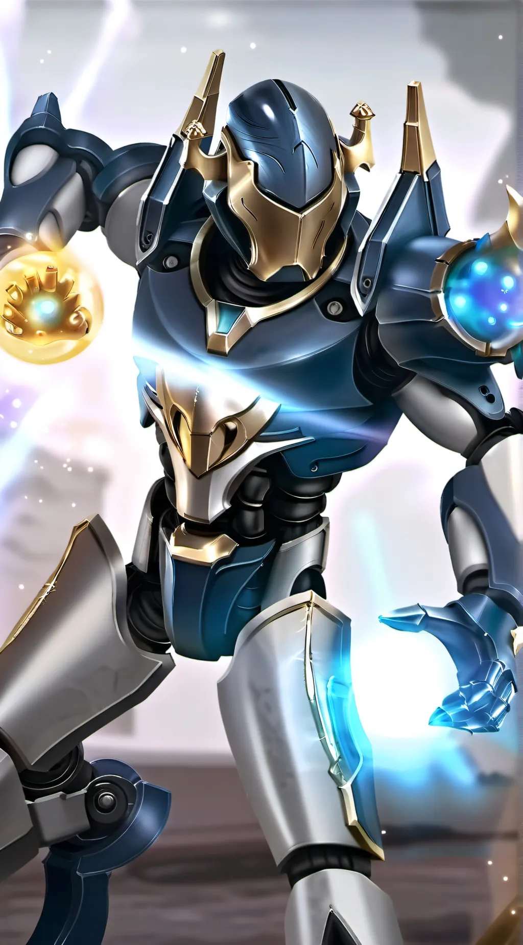 ai character: gauss background