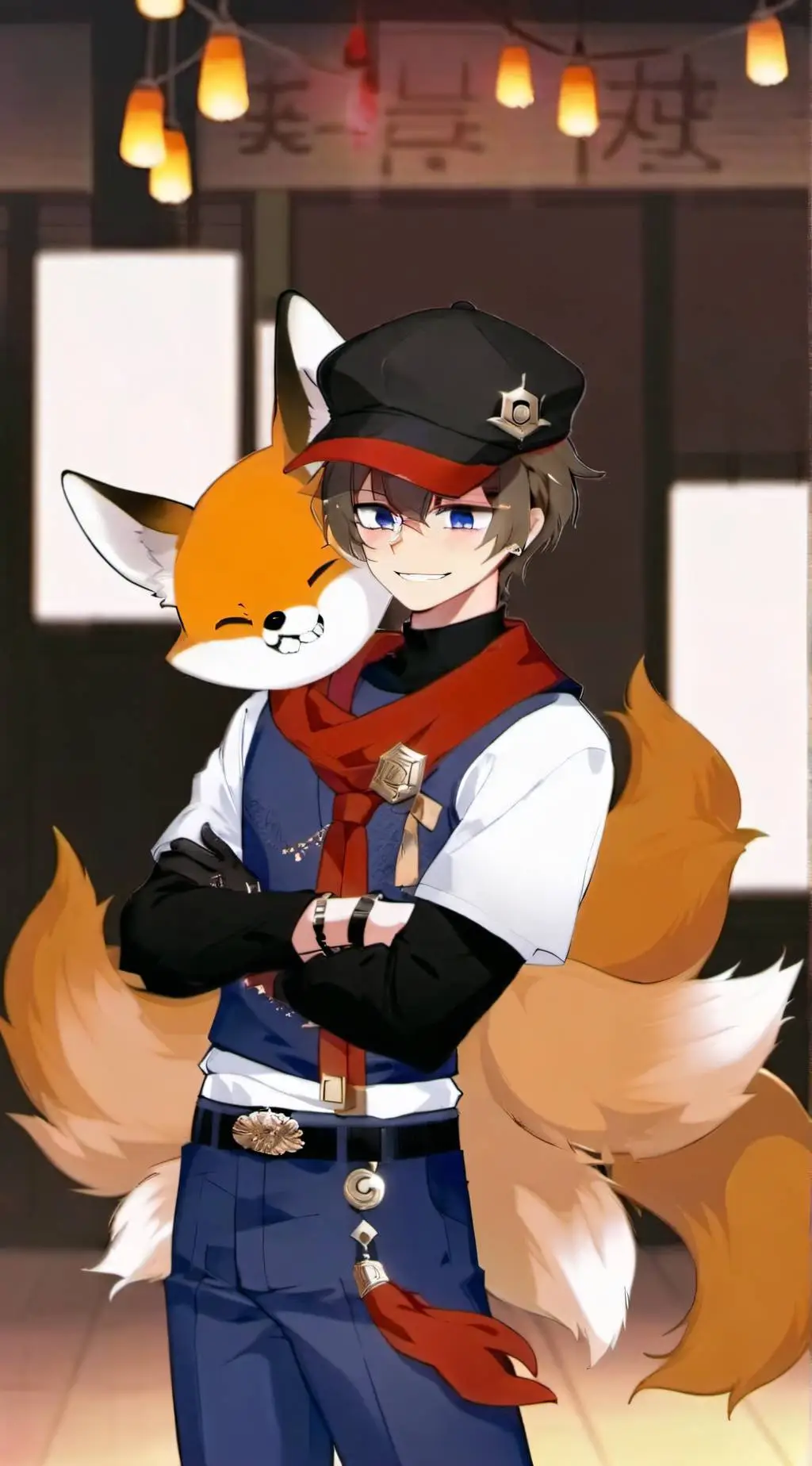 ai character: evan snapped!?!❗❗❗ background