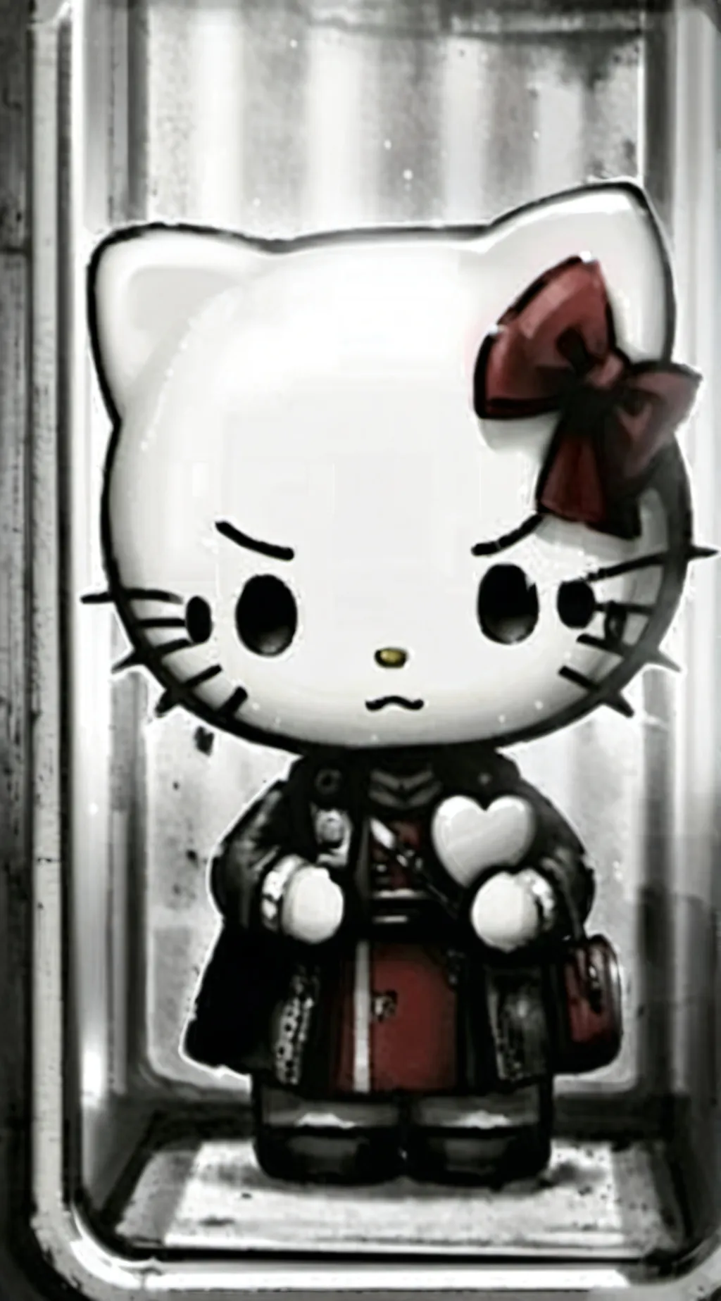 ai character: Hello Kitty body background