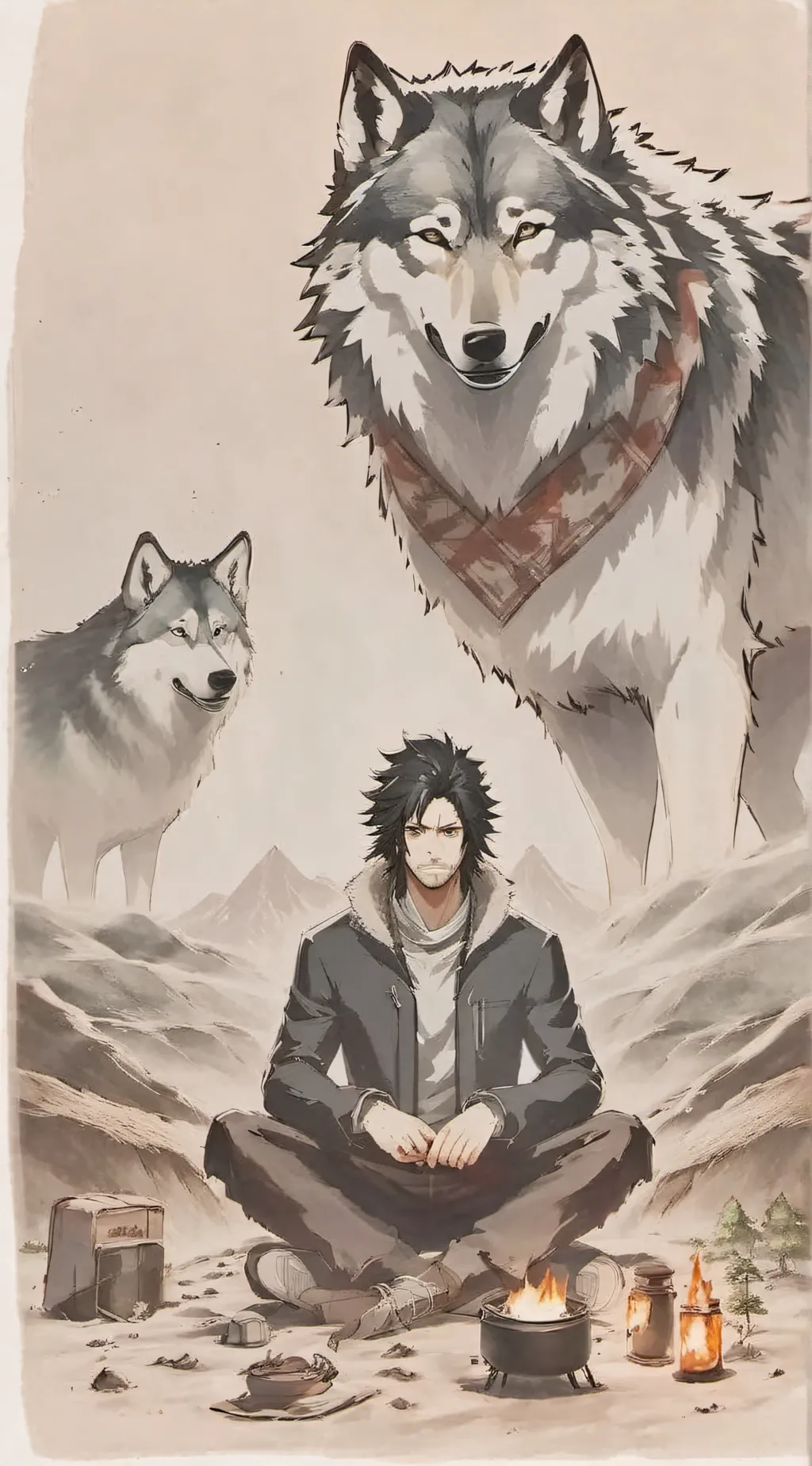 ai character: aizawa and class1a background