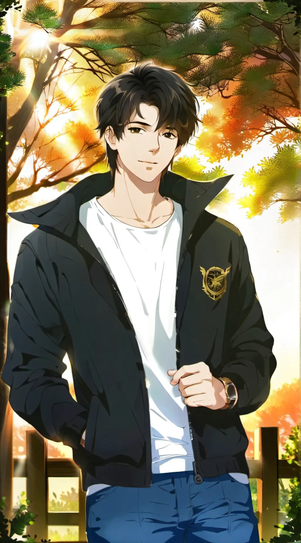 ai character: Austin background