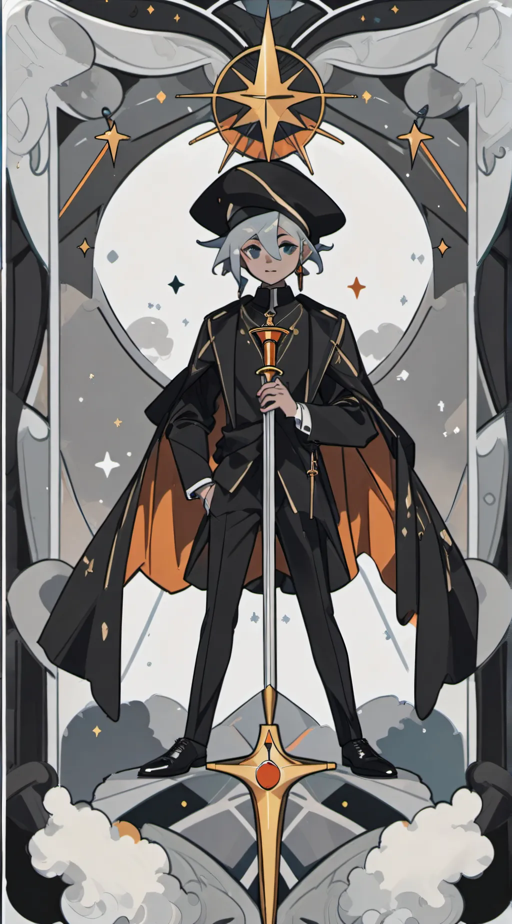 ai character: leo background