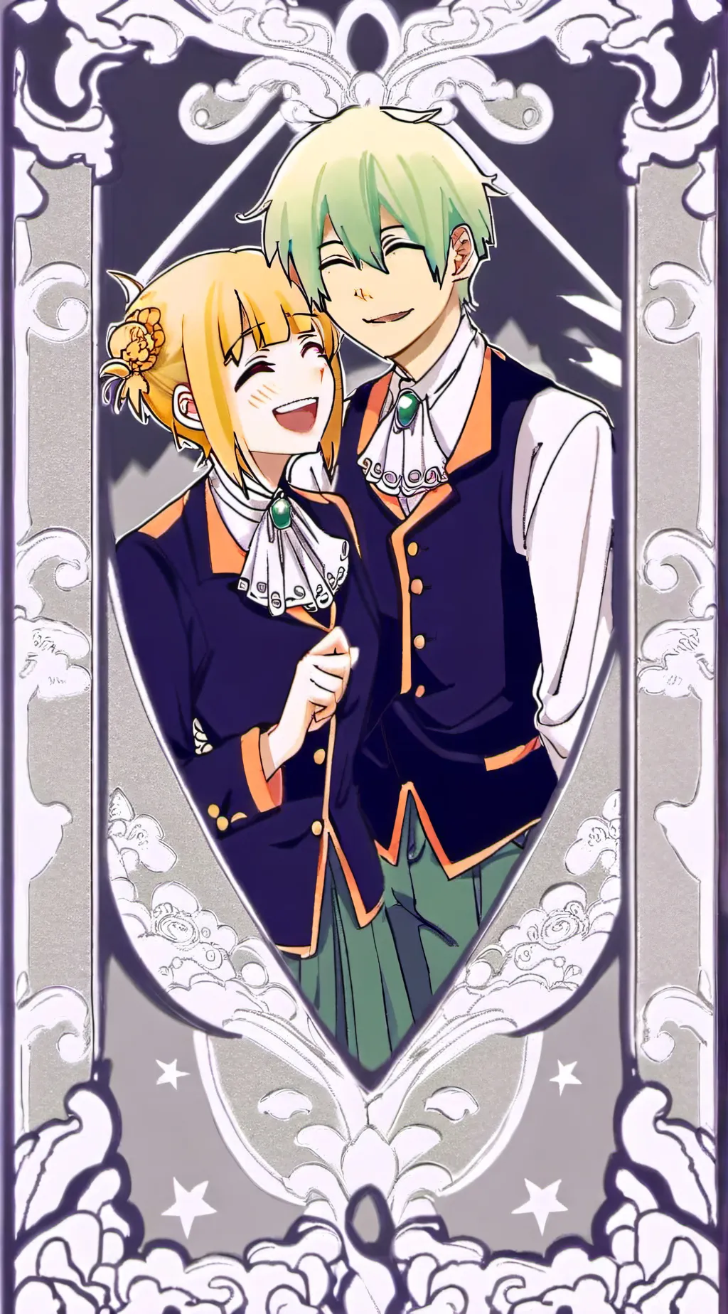 ai character: toga x deku!! background