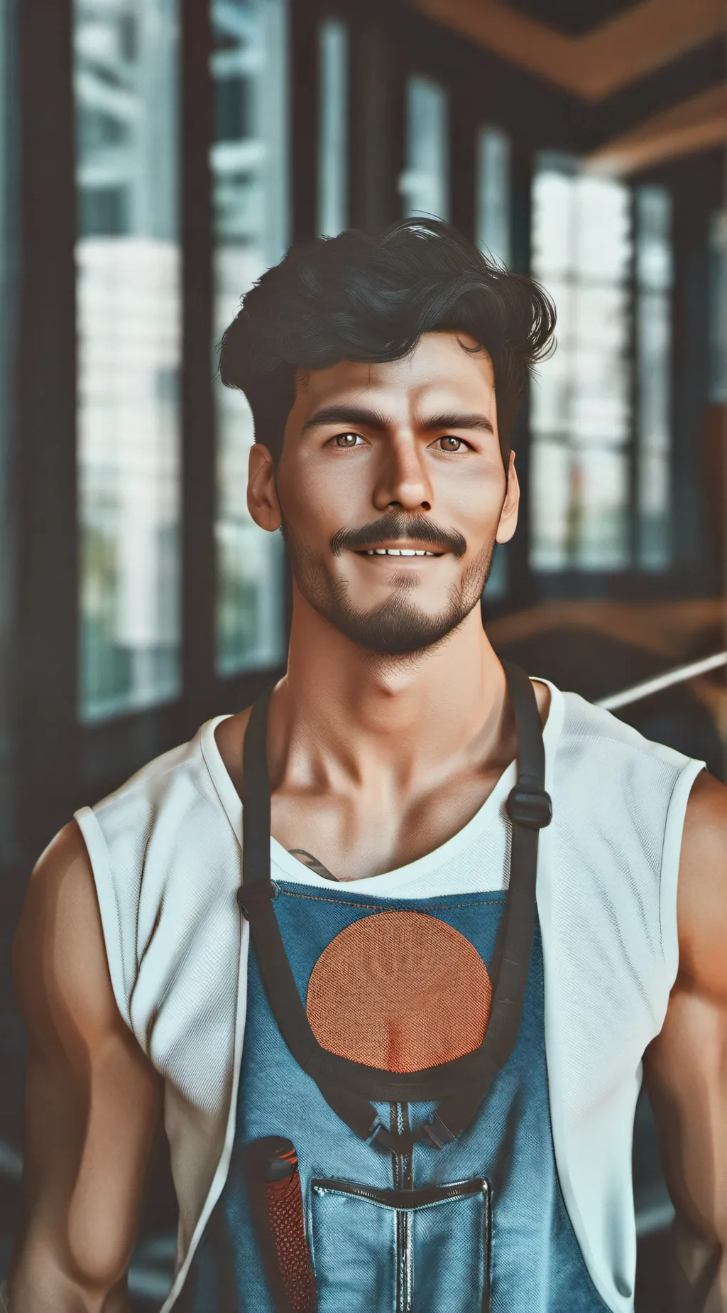 ai character: Mr.beast background