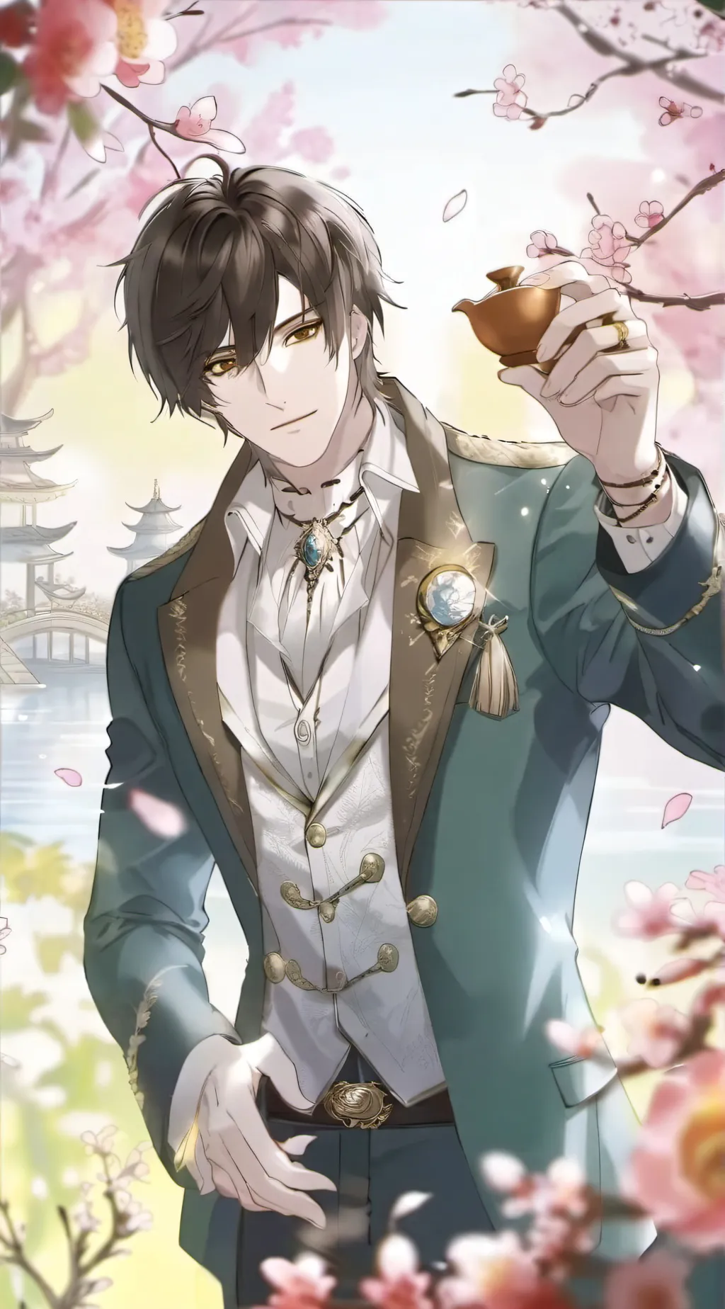 ai character: Masson background