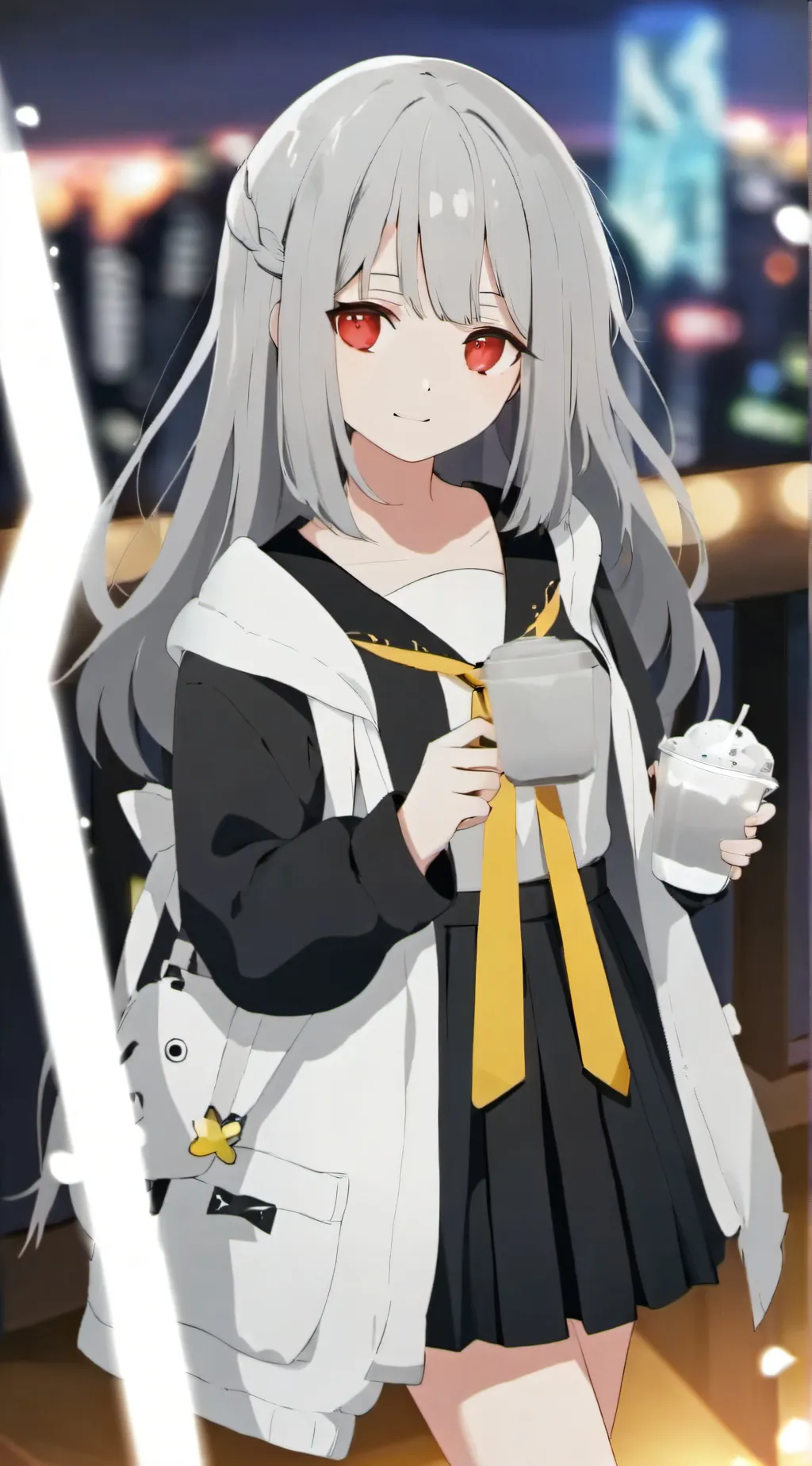 ai character: ella background