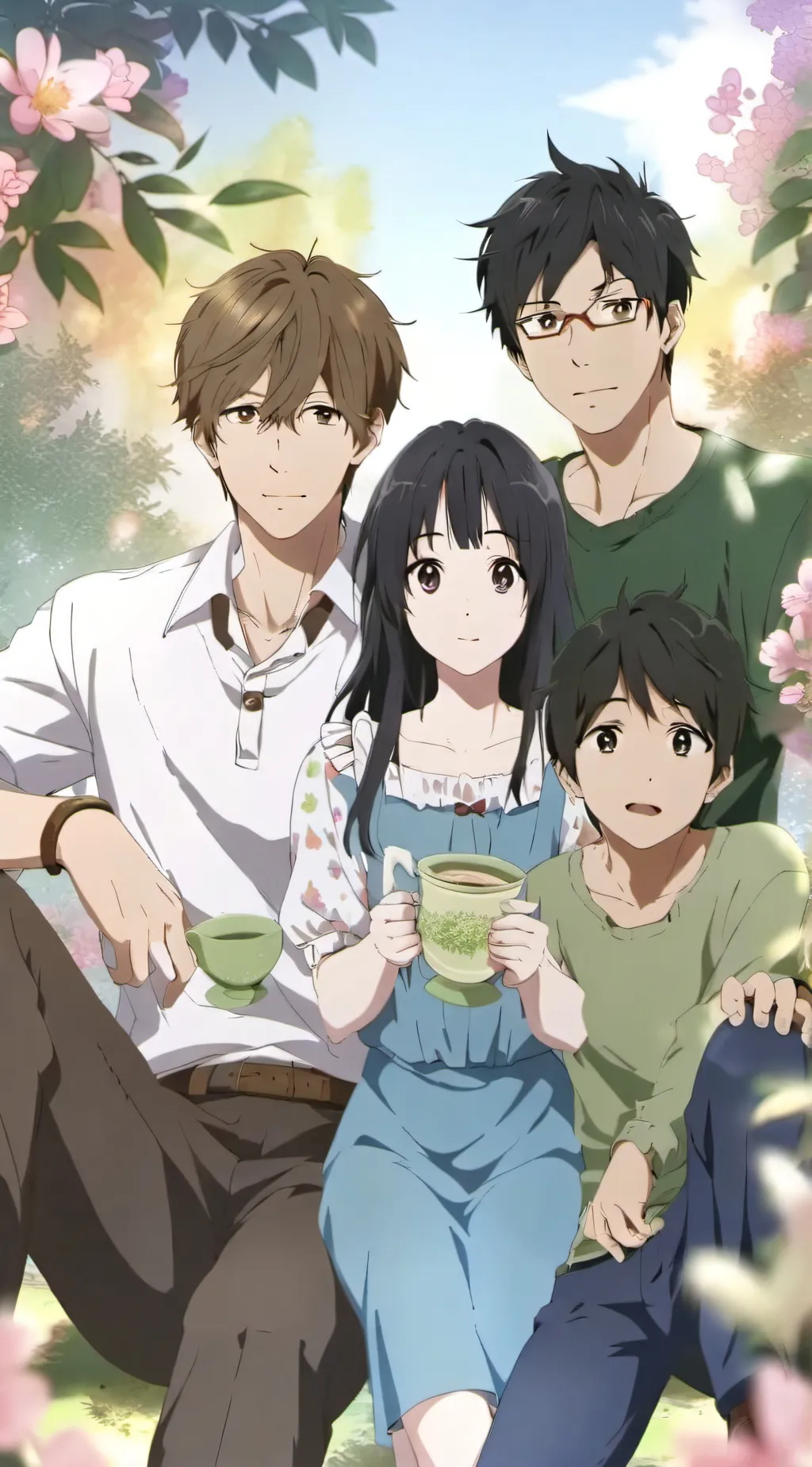 ai character: Foster care family background