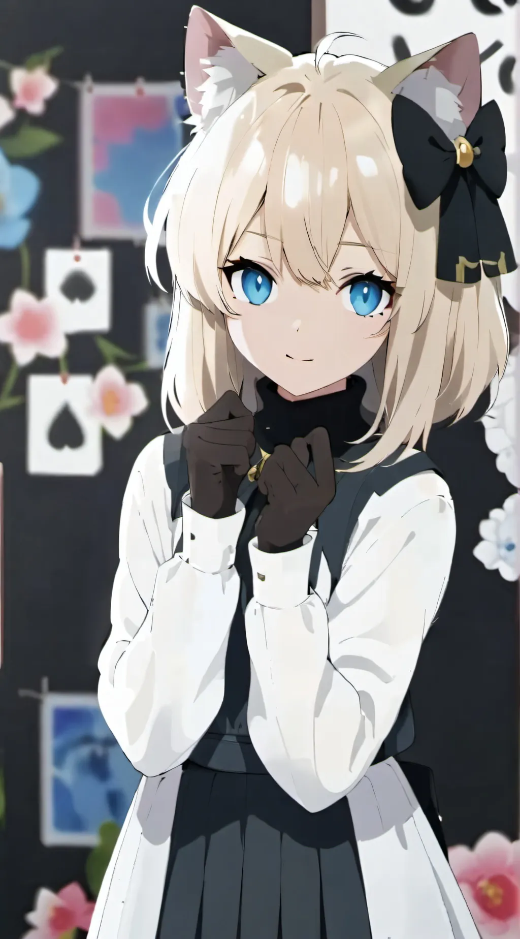 ai character: Luna background