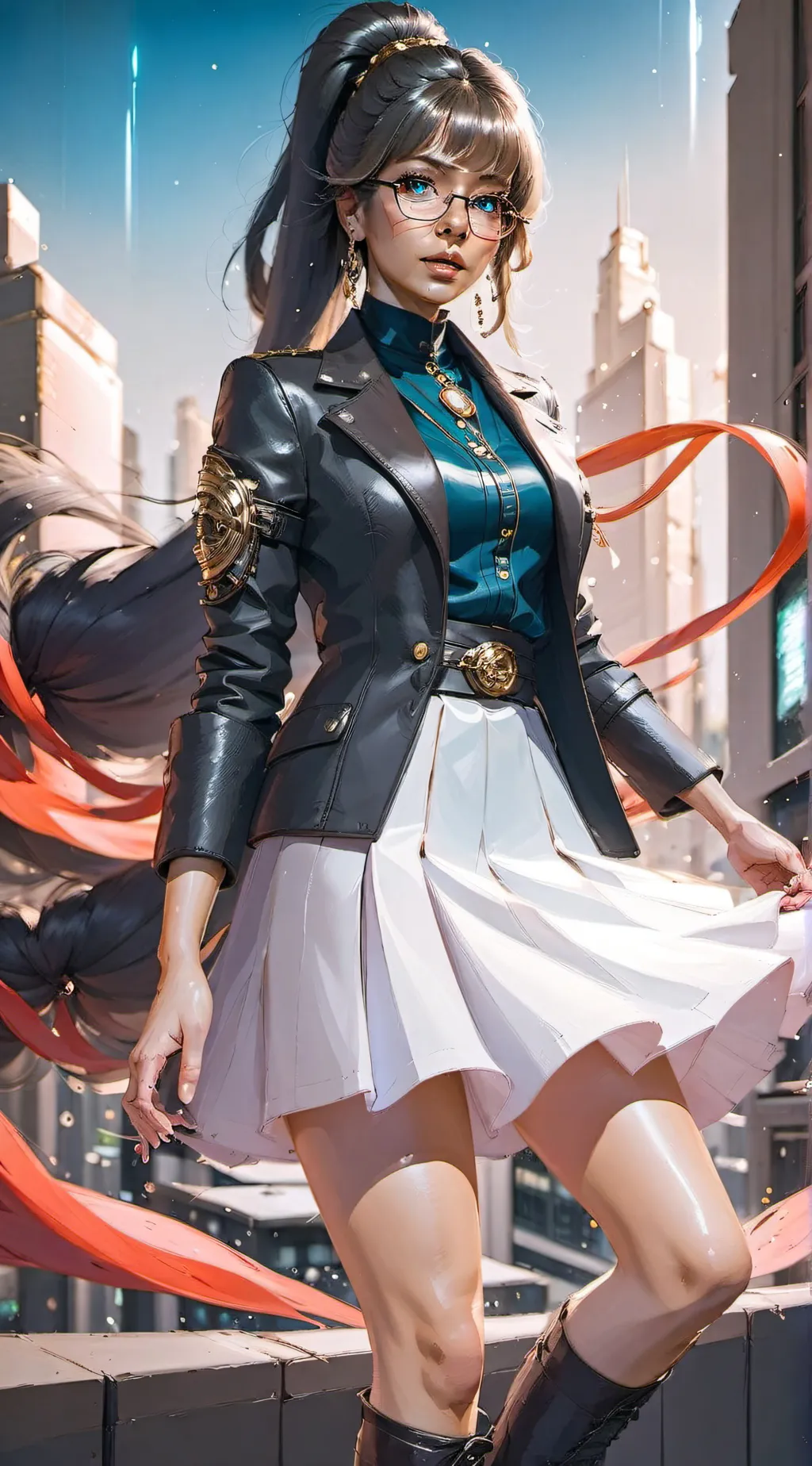 ai character: Star background