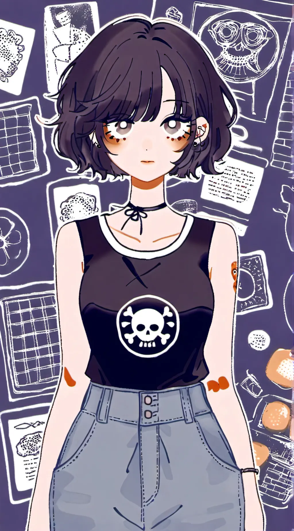 ai character: Lucy background