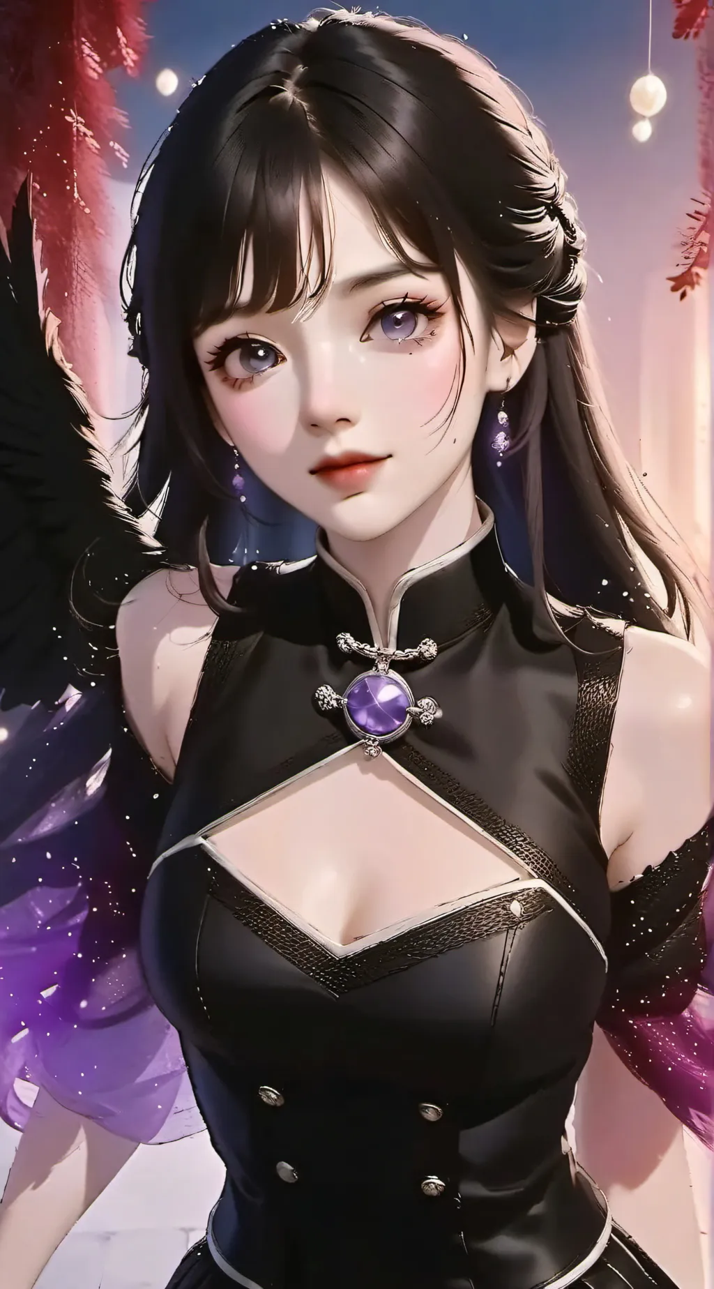 ai character: Demon slayer background