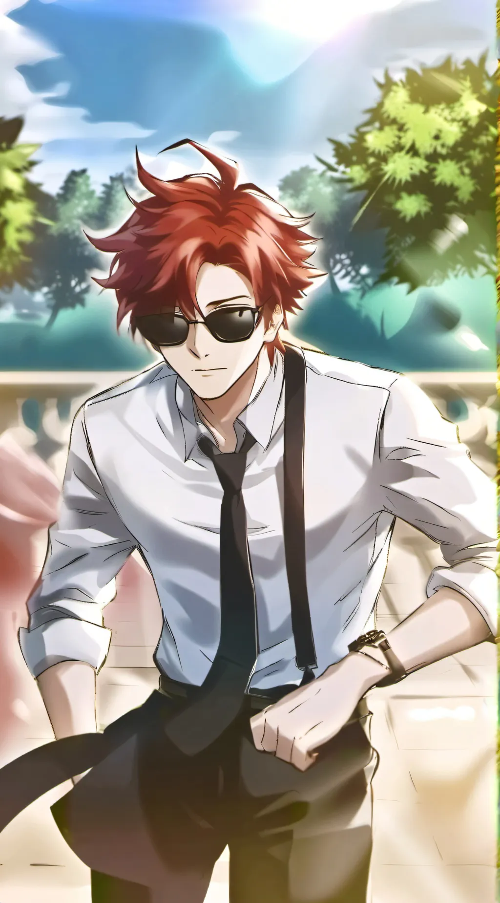 ai character: Tate background