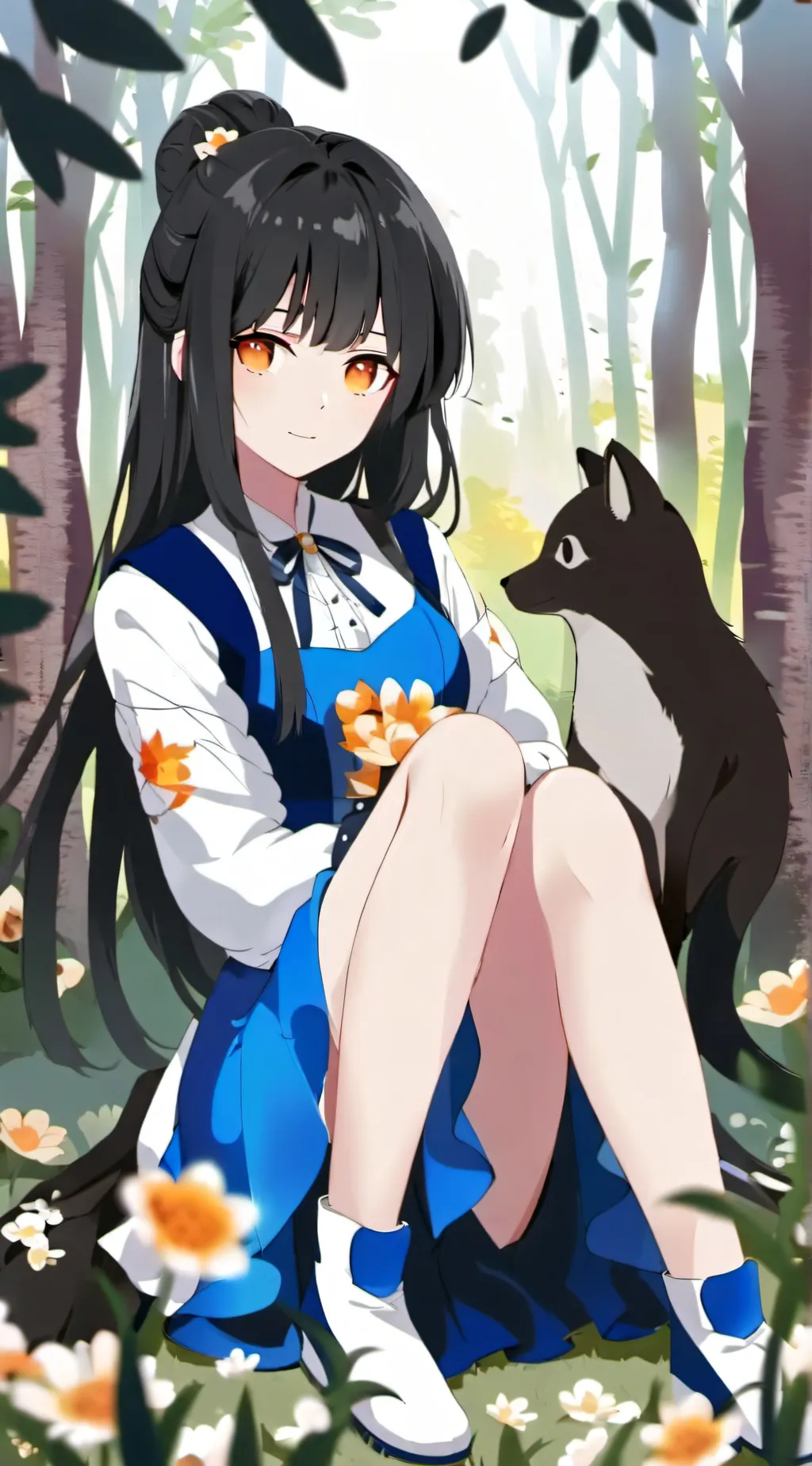 ai character: Lily background