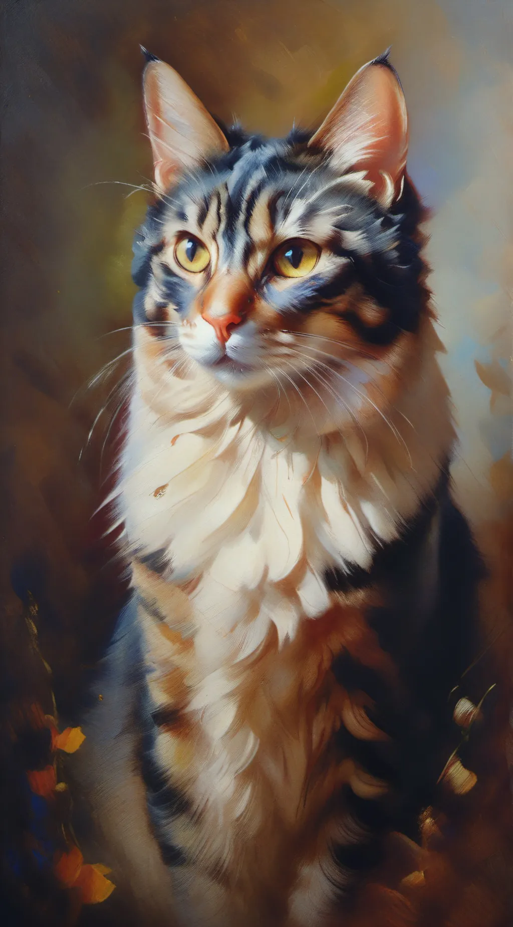 ai character: luna background