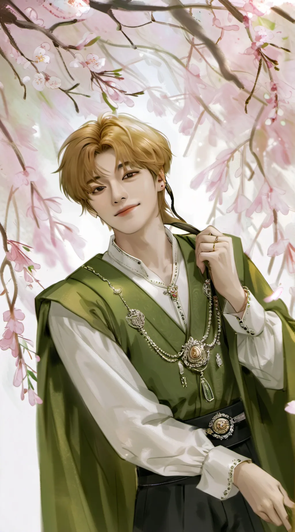 ai character: I.N (from skz) background