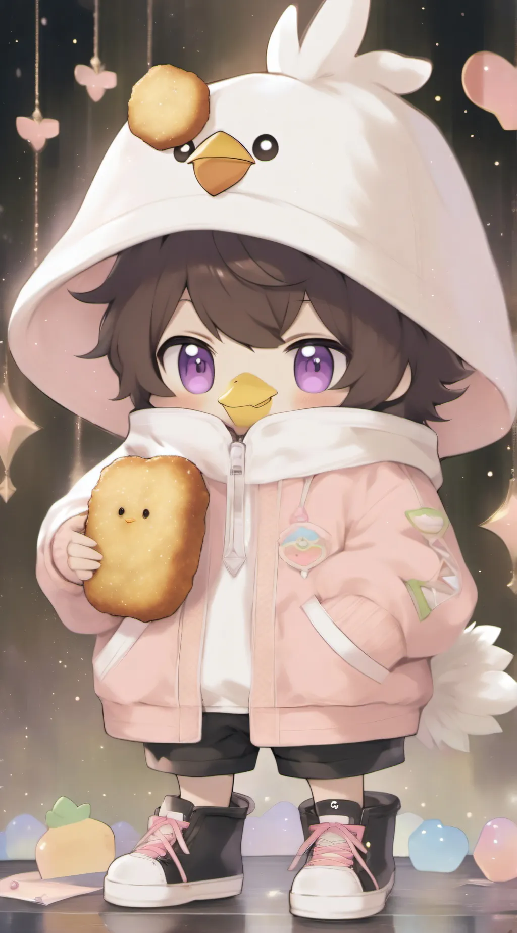 ai character: Nugget background