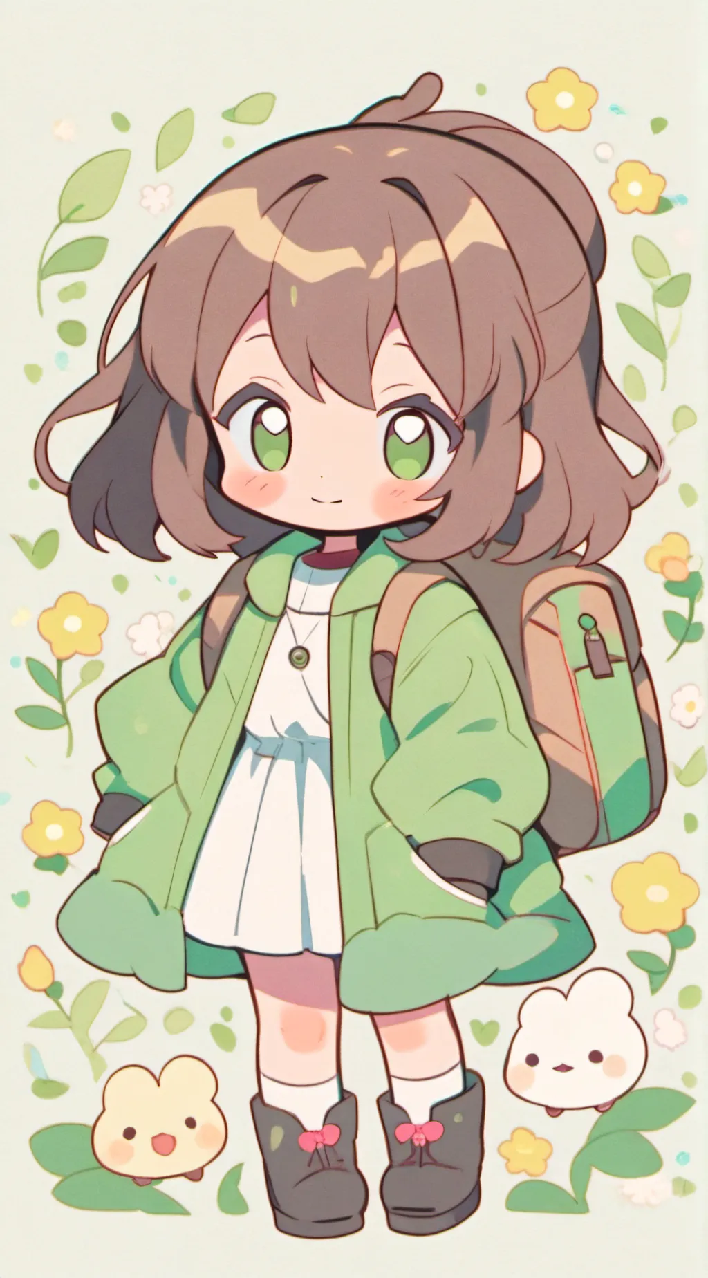 ai character: Marie Ritchie  background