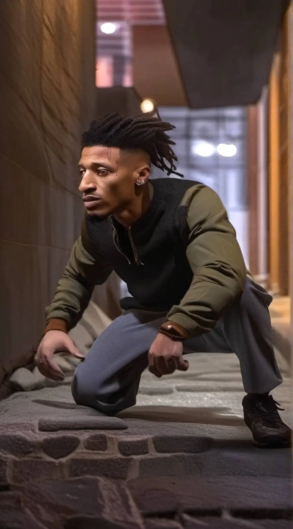 ai character: Quandale dingle background