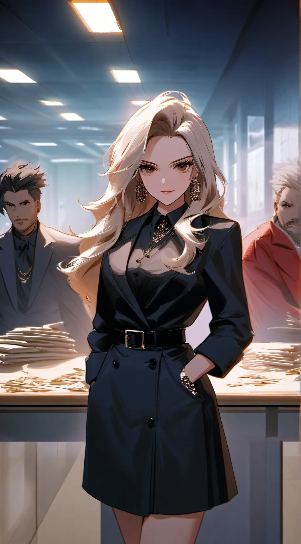 ai character: Aria background