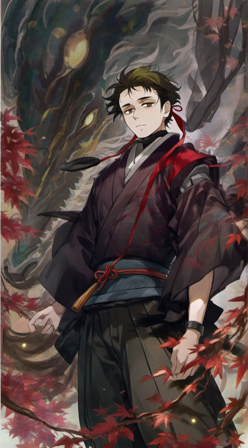 ai character: Choso Kamo background