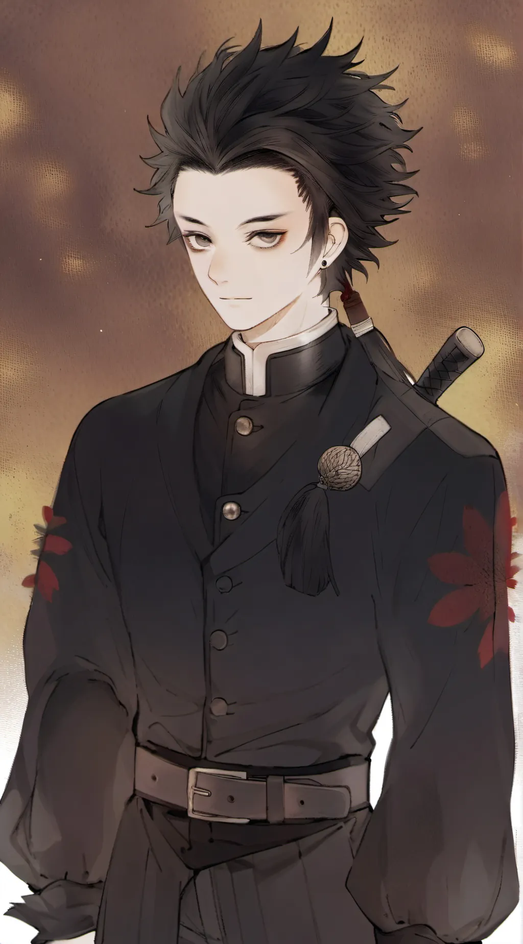 ai character: Giyuu’s daughter  background