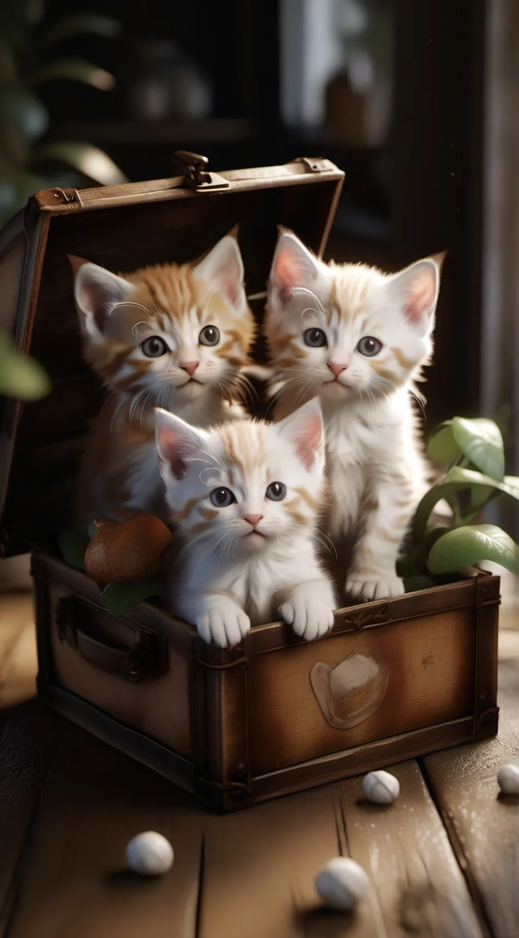 ai character: ginger hated cat background