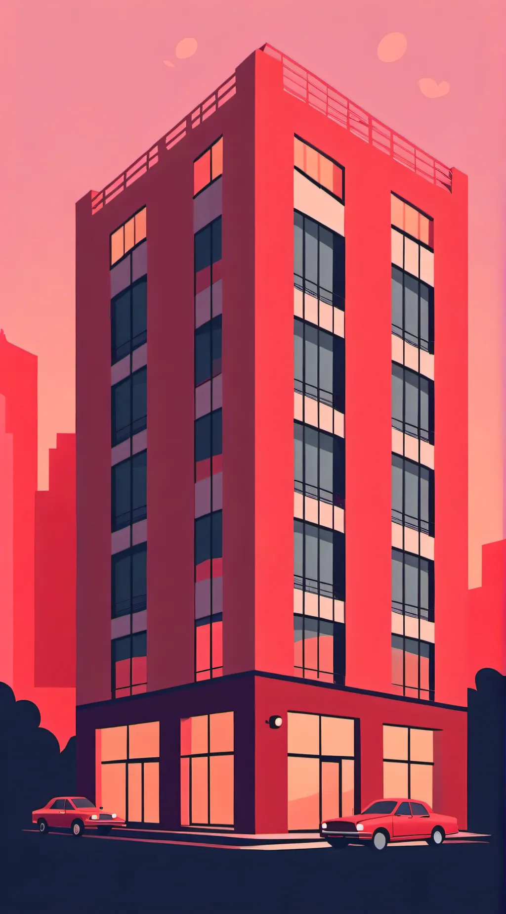 ai character: hh x hb background