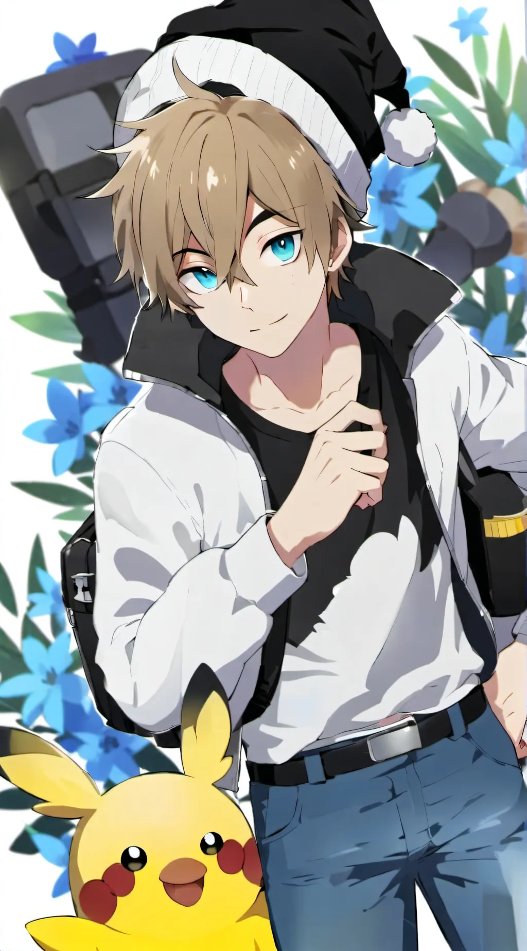 ai character: pokemon scientist background