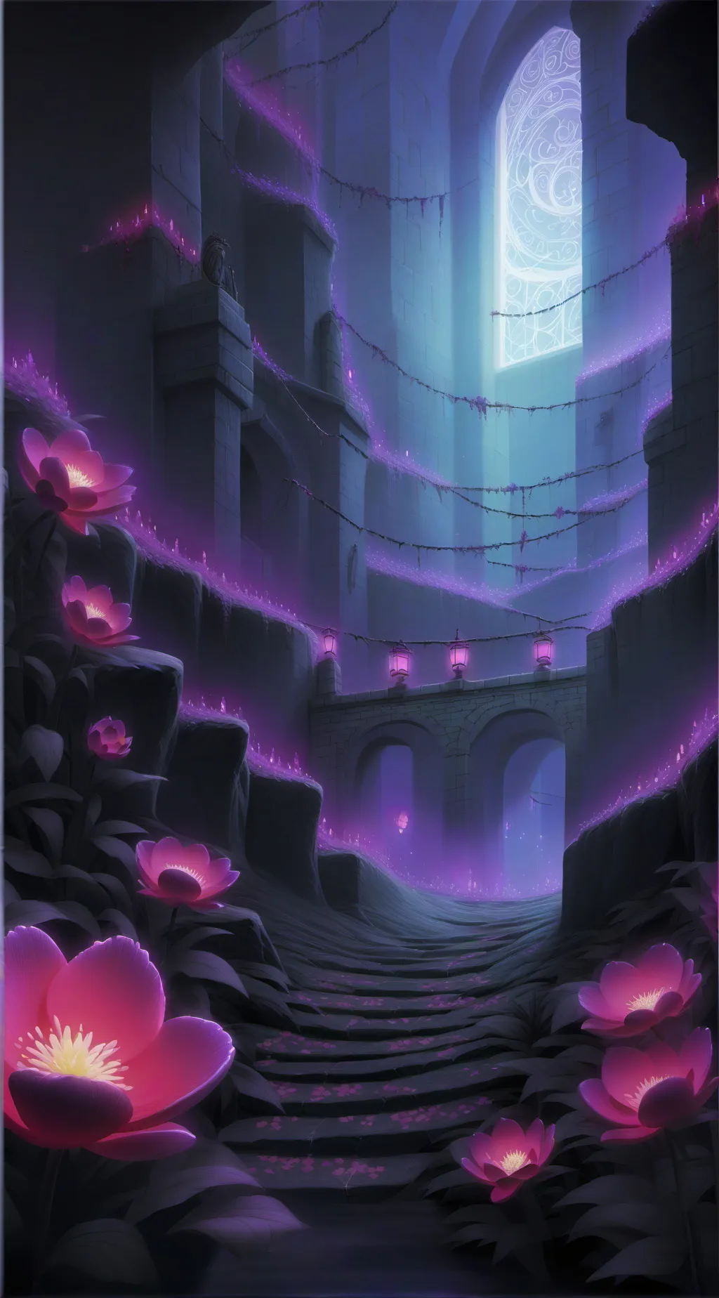 ai character: Shadow scar background