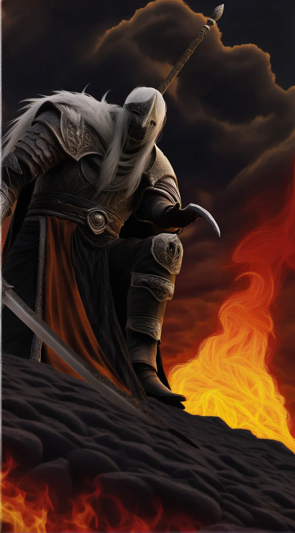 ai character: The Devil 3456 background