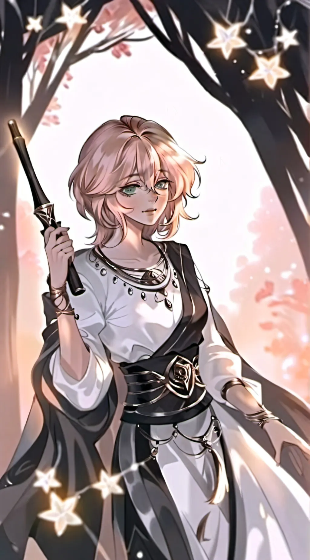 ai character: Hashiras in school background