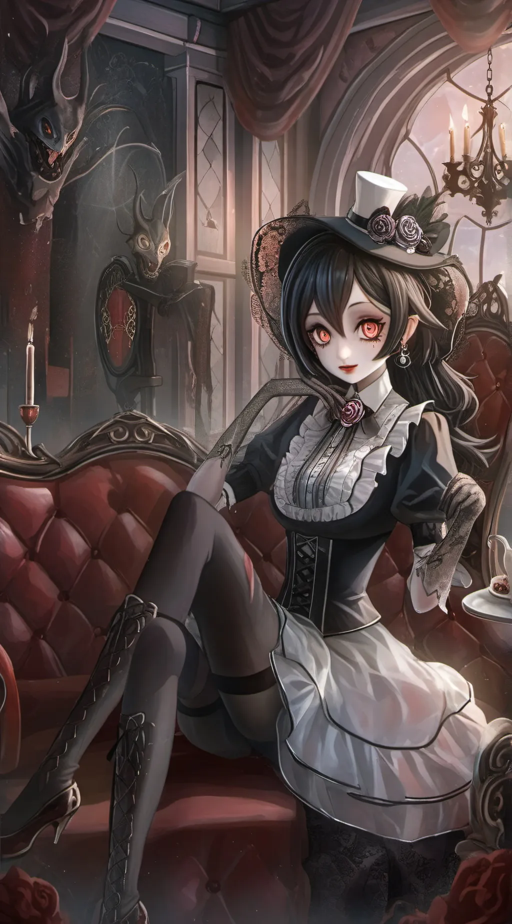 ai character: Hazbin hotel background