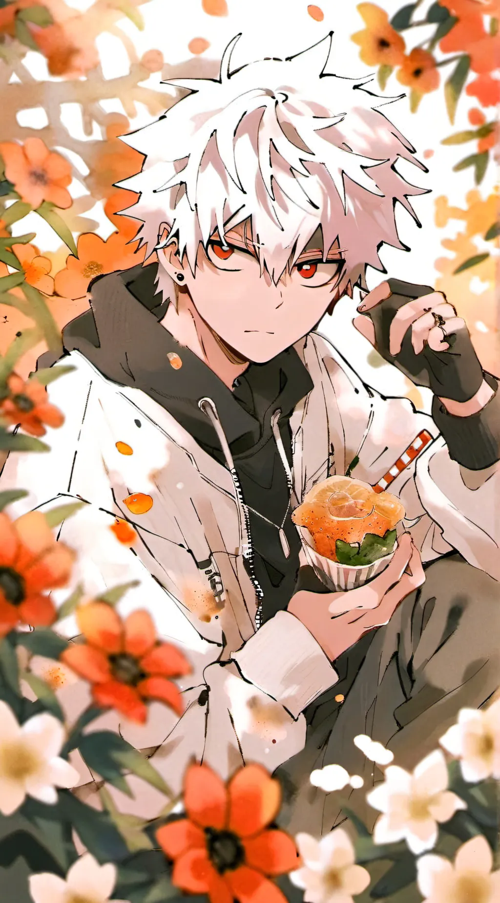 ai character: Bakugo background