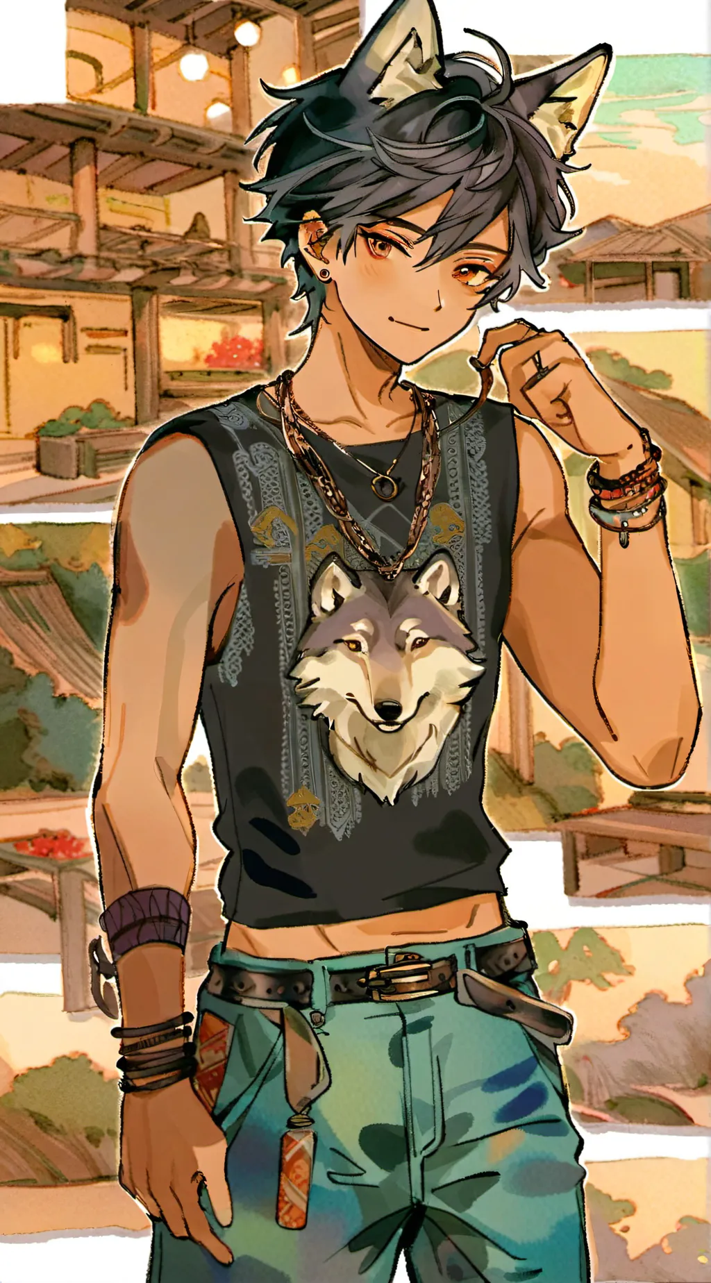 ai character: Jake background