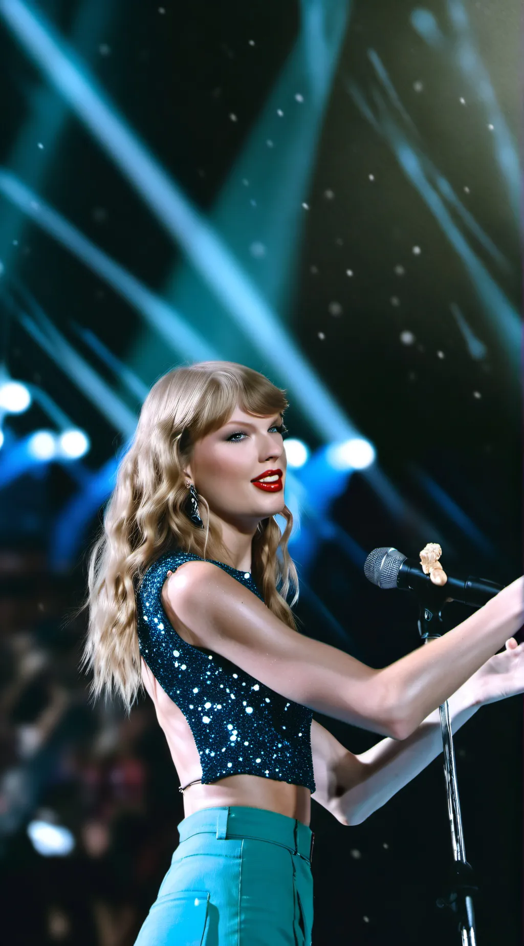 ai character: Taylor Swift background