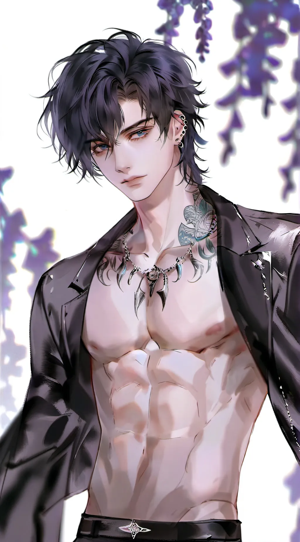 ai character: Damien background