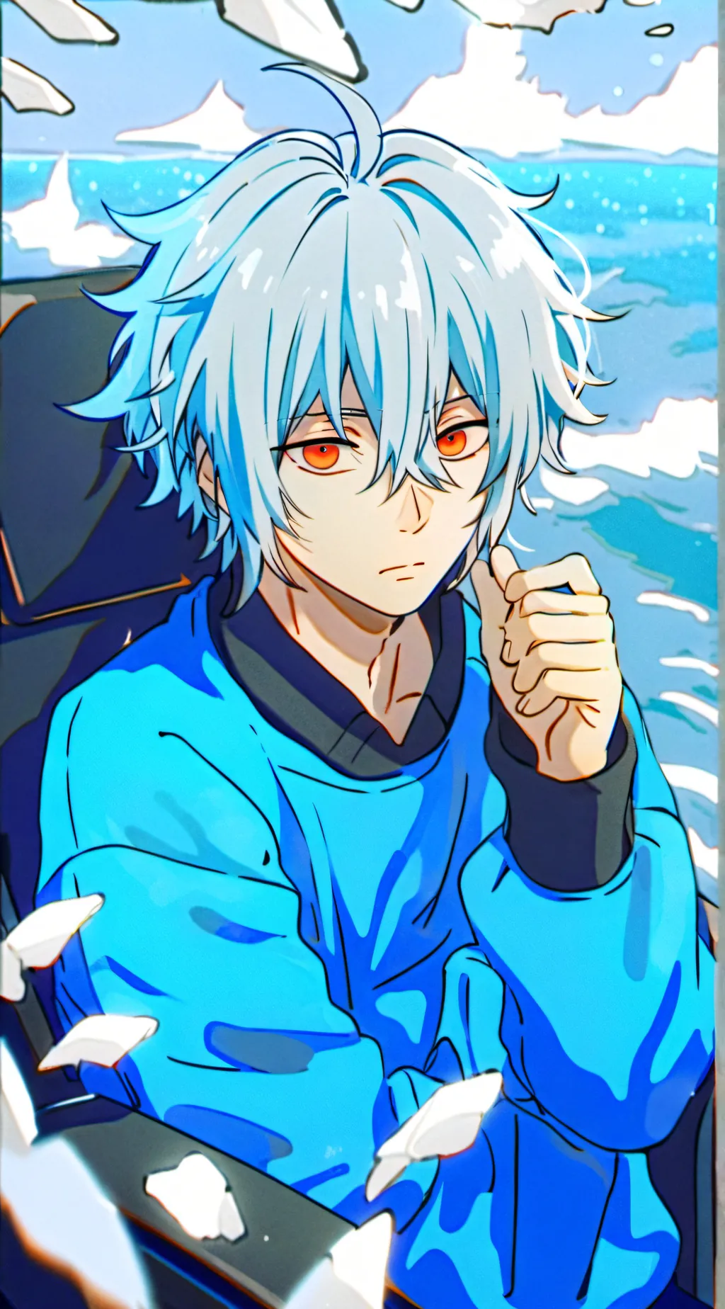 ai character: MHA villain rehab background