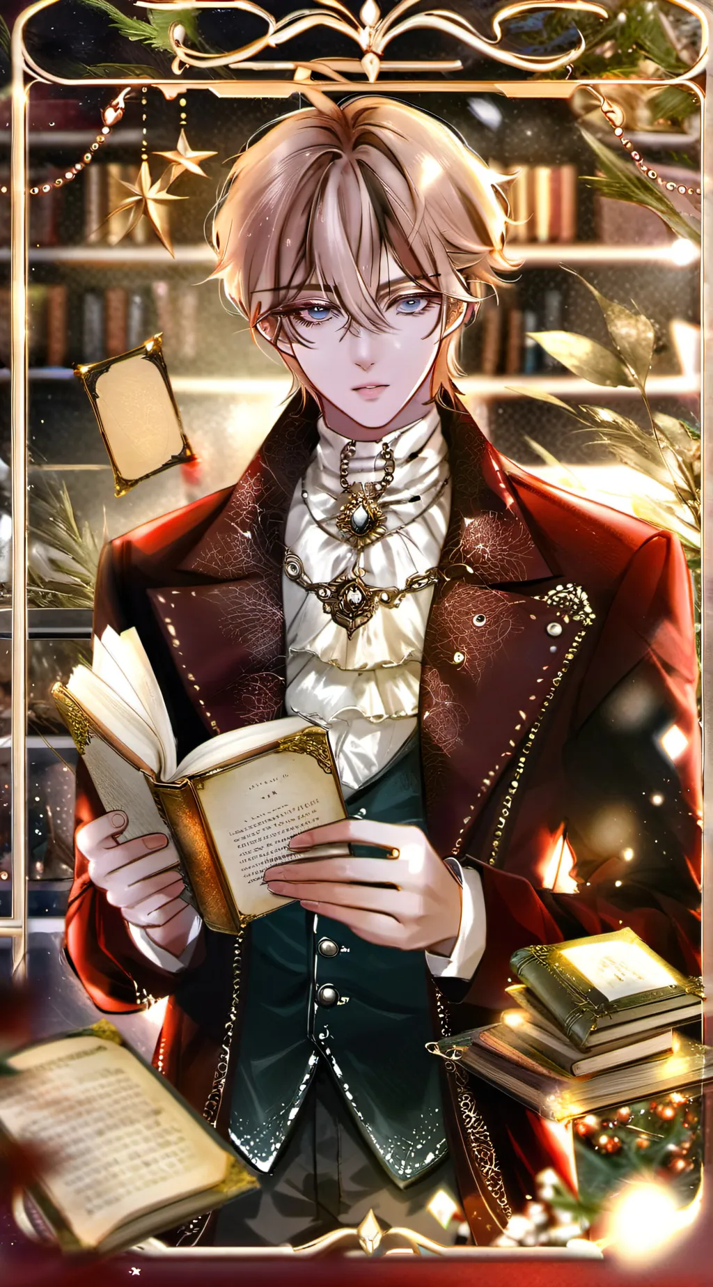 ai character: Leon background