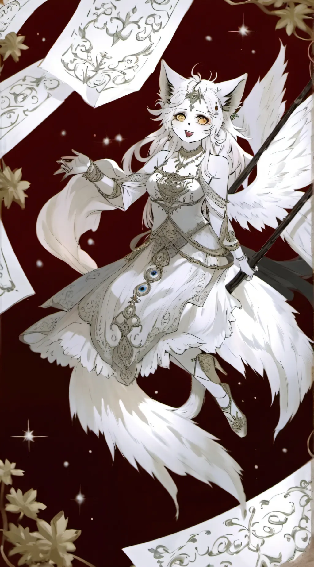 ai character: warria cats background