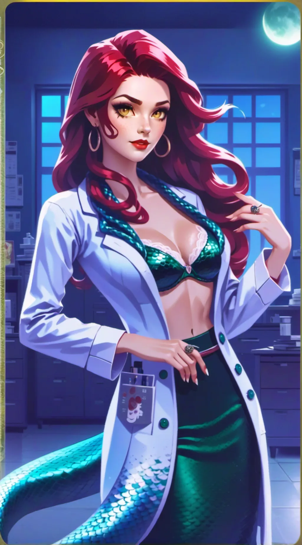 ai character: Angelica background