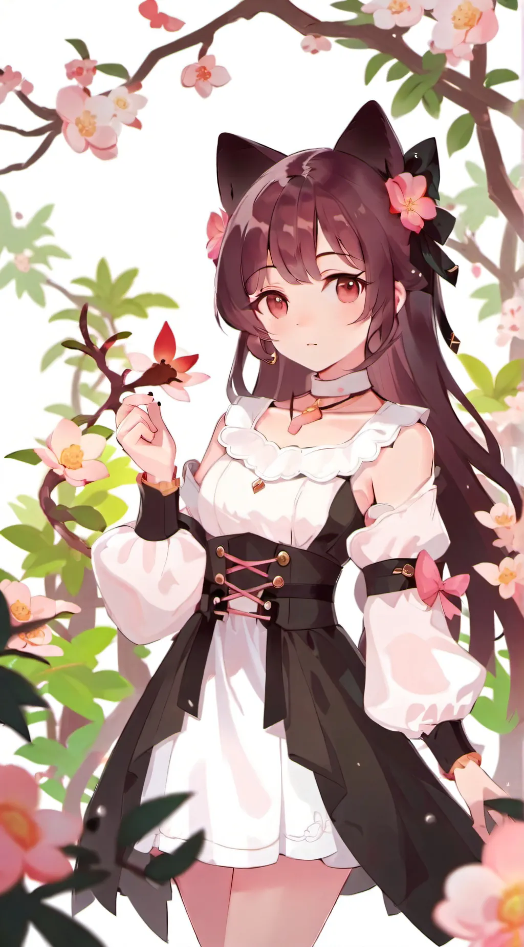 ai character: Lily  background