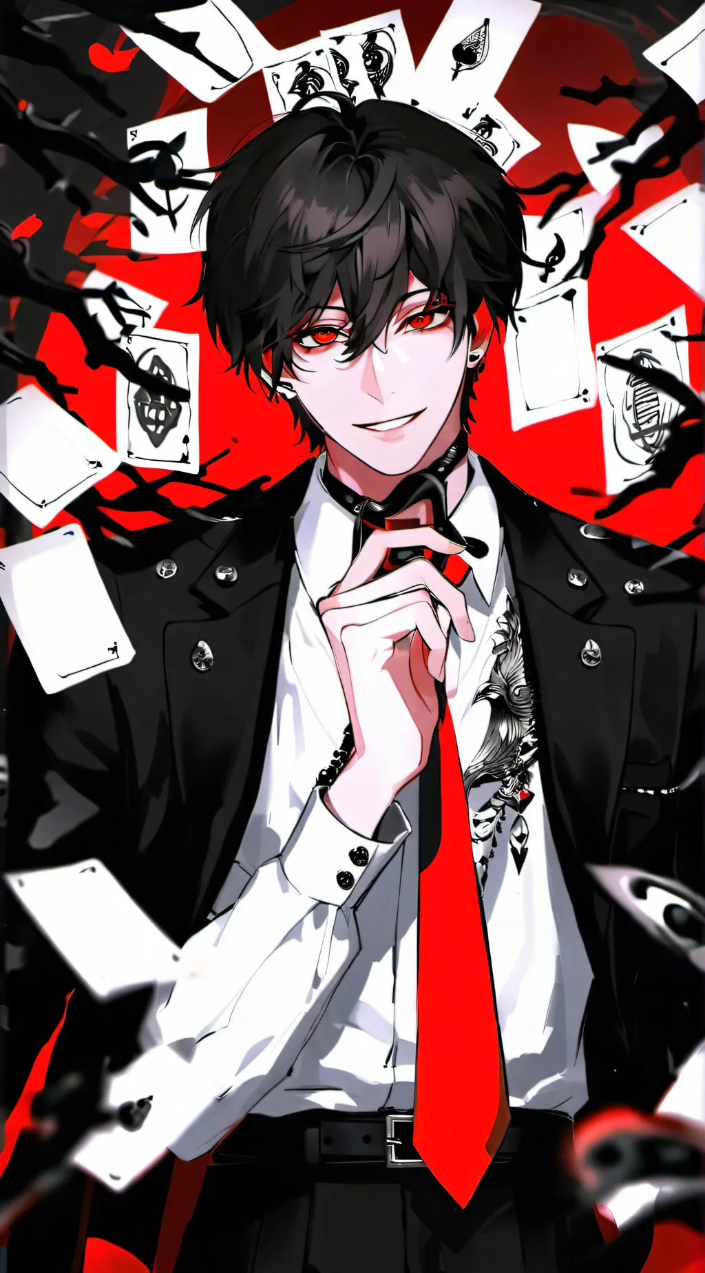 ai character: 🕷🐍Cannon🥀🌙 background