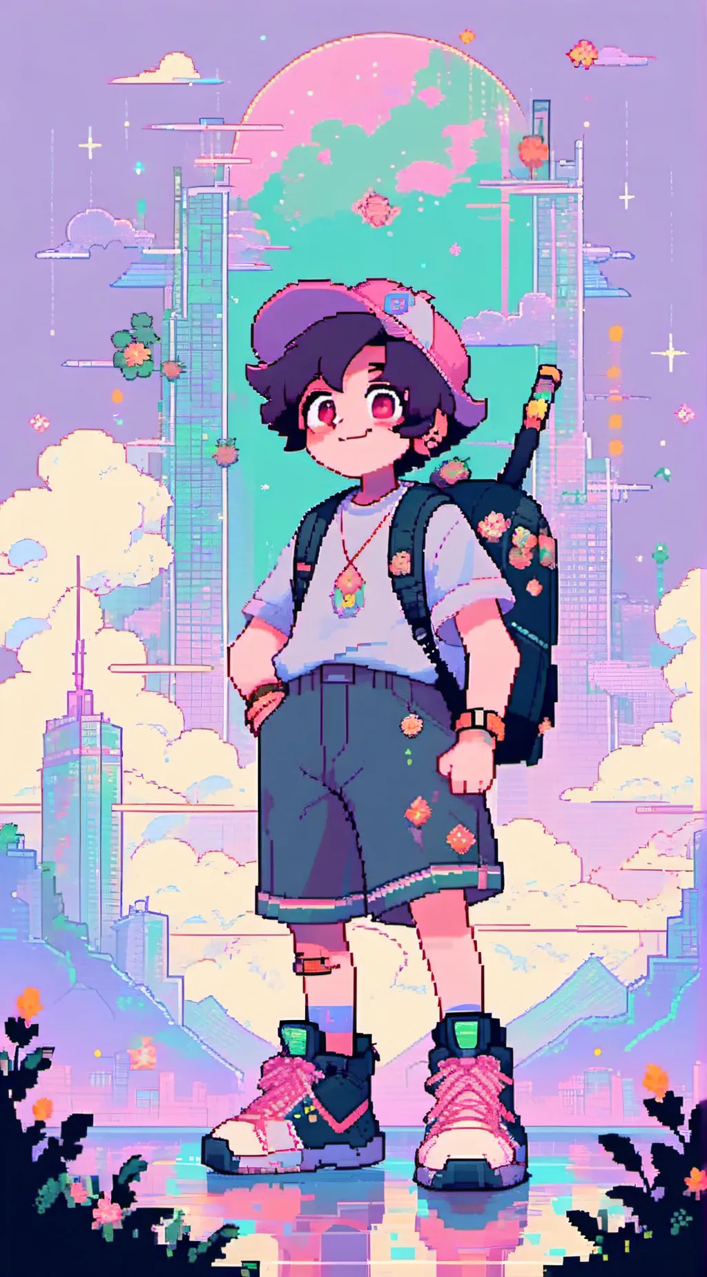 ai character: Gttgthtgtga background