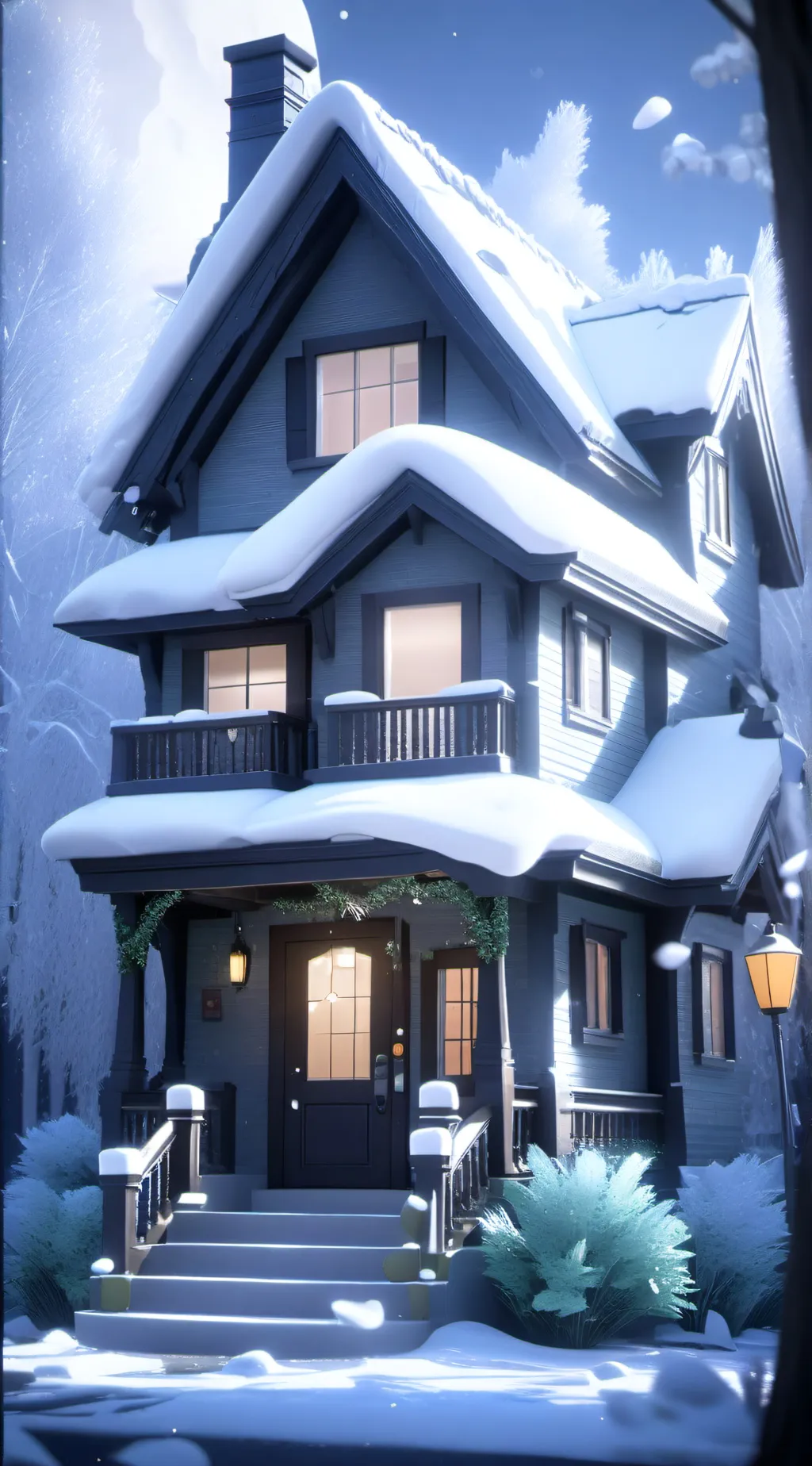 ai character: loud house background