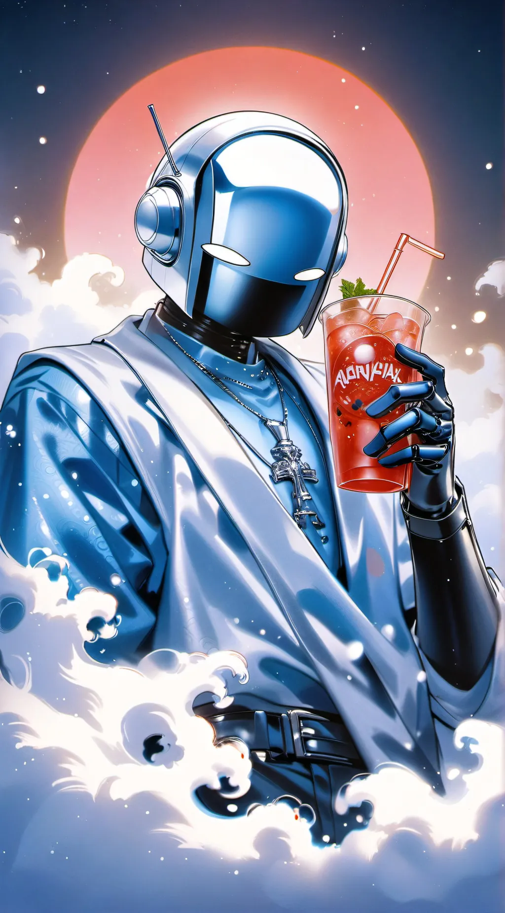 ai character: kool-aid man background